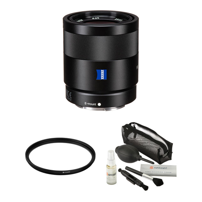Sony Sonnar T* FE 55mm f1.8 ZA Lente 49mm Polarizador Circular Kit