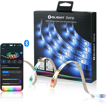 Olight Ostrip Tira de Luz LED Multicolor 16.4' 150 Lúmenes USB