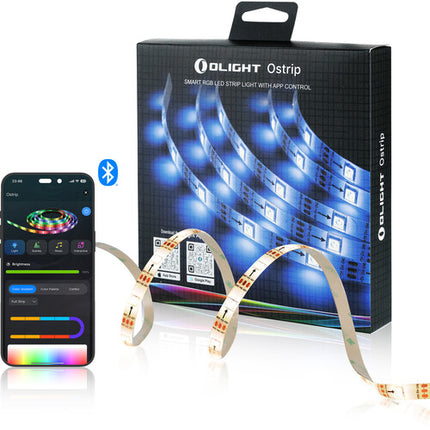 Olight Ostrip Tira de Luz LED Multicolor 16.4' 150 Lúmenes USB