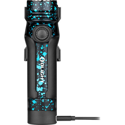 Olight Seeker 4 Pro Linterna Recargable LED 4600 Lúmenes Negro Azul