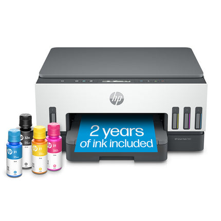 Impresora HP Smart Tank 7001 Multifunción Inalámbrica Color Duplex 250 hojas