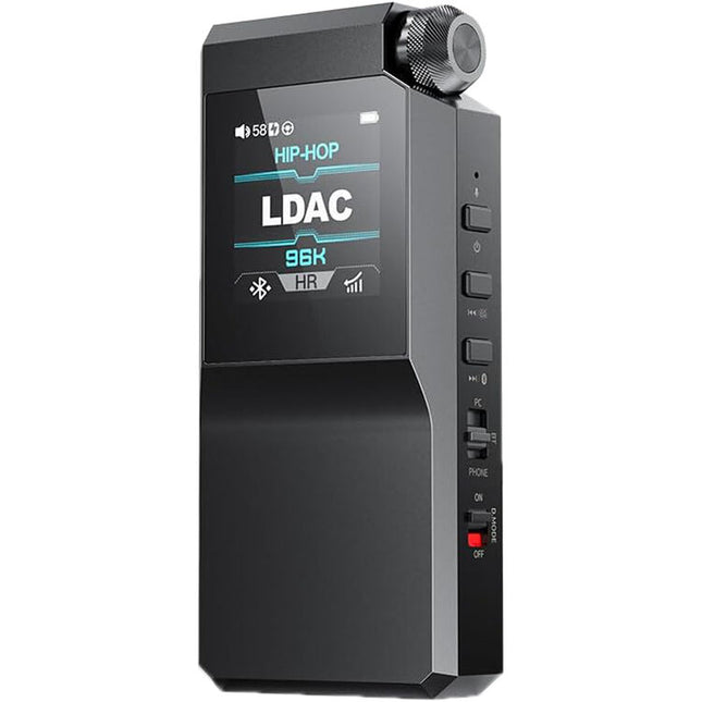 FiiO BTR17 Amplificador Auriculares Bluetooth DAC portátil 32bit 768kHz 10h batería