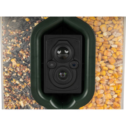 TACTACAM FeatherSnap Scout Comedero Inteligente Solar Resolución 1280x720 Wi-Fi