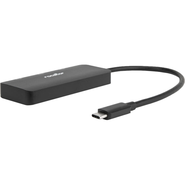 Rocstor Adaptador USB-C a Triple DisplayPort 1.4 4K 60Hz Negro