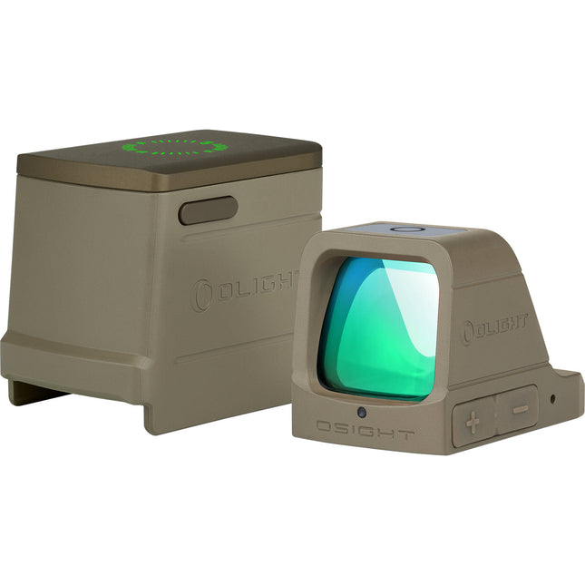 Osight Reflex Sight Punto Verde 3 MOA IPX6 Tamaño Grande USB-C