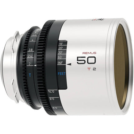 BLAZAR LENS Remus 50mm T2.0 Lente Anamórfica Full-Frame 1.5x Silver Flare