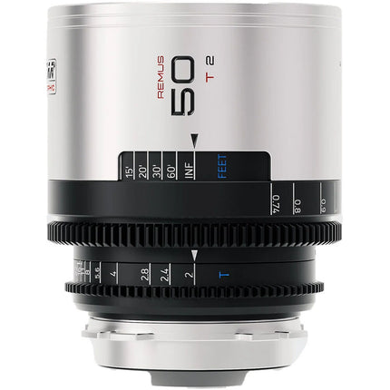 BLAZAR LENS Remus 50mm T2.0 Lente Anamórfica Full-Frame 1.5x Silver Flare