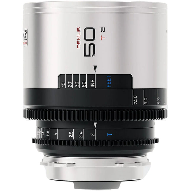 BLAZAR LENS Remus 50mm T2.0 Lente Anamórfica Full-Frame 1.5x Silver Flare