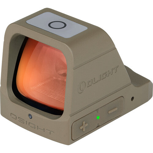 Osight Reflex Sight Punto Rojo 3 MOA FDE Ventana 0.94x0.85 USB-C