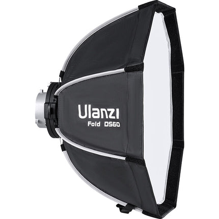 Ulanzi Softbox Octagonal 11.8" Montura Mini Bowens Ligero Portátil con Rejilla y Bolsa