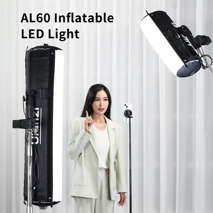 Ulanzi AL60 Luz LED Inflable Bi-Color 1.6' 2700-6500K 517 Lux con Asa y Bolsa