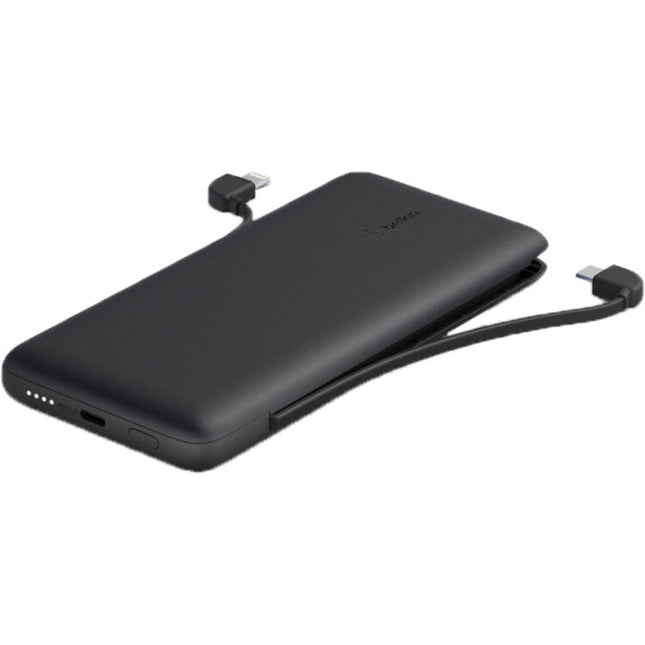 Belkin BOOST CHARGE Power Bank 10000mAh con cables integrados negro