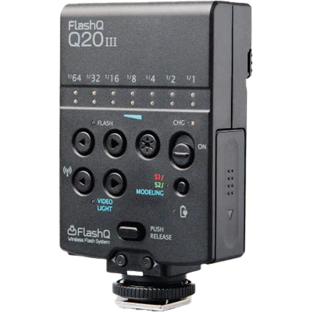 LightPix Labs FlashQ Q20III Flash Manual Control 1 64 a 1 1 con Geles de Color
