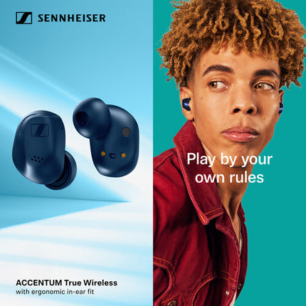 Sennheiser Accentum Auriculares Inalámbricos In-Ear Bluetooth 5.3 IP54 Azul