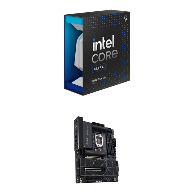 Intel Core Ultra 9 285K 24 núcleos 3.7 GHz Procesador y Placa base ASUS ProArt Z890-Creator WiFi ATX