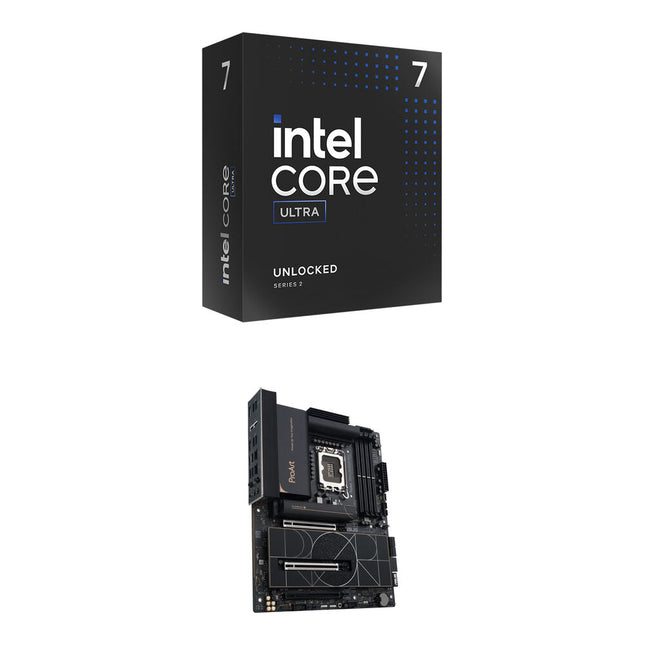 Intel Core Ultra 7 265K Procesador 20 Núcleos 5.4 GHz y Placa Base ASUS ProArt Z890-Creator WiFi ATX