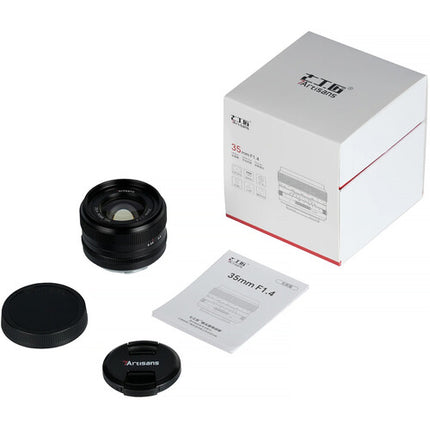 7Artisans 35mm f1.4 Mark III Lente Manual Full-Frame Para Canon RF