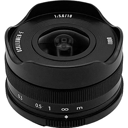 Artra Lab Oculilumen 10mm f5.6 Objetivo Fisheye APS-C 172° Campo de Visión