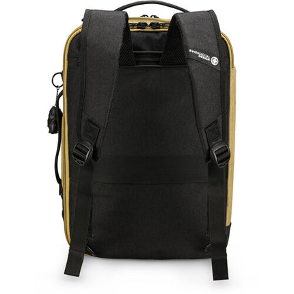Swissdigital BERG Hybrid Maletín con compartimento para portátil 16 y puerto USB de carga Dark Khaki