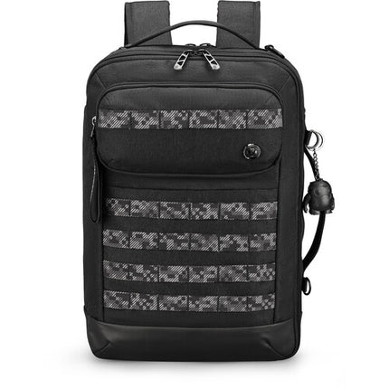 Swissdigital BERG Hybrid Maletín Negro Compartimento Laptop 16" Bolsillo RFID
