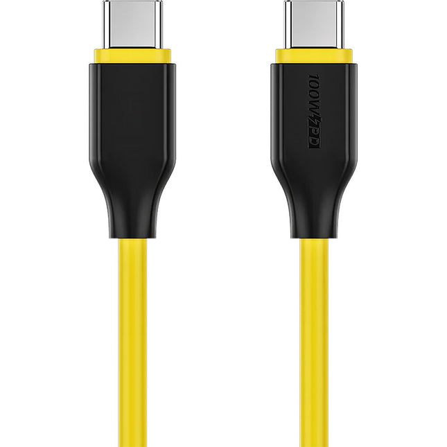 Deity Microphones C24 Cable USB-C a USB-C 100W 1.5 m Amarillo