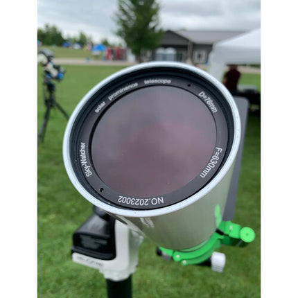 Sky-Watcher Heliostar 76mm f/8.3 Telescopio Solar H-Alfa OTA 630mm Focal