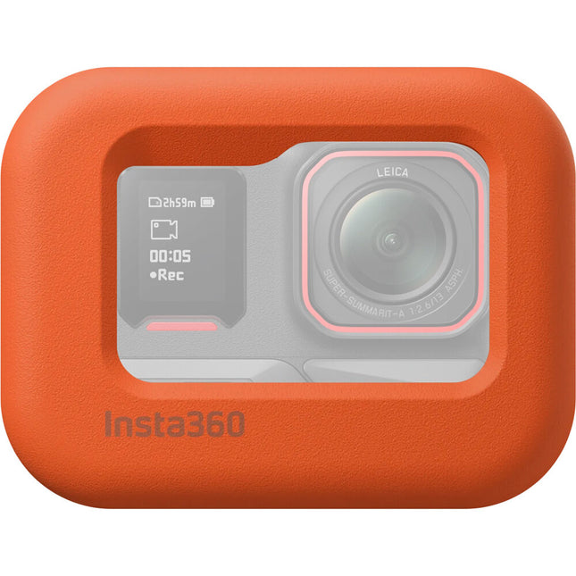 Insta360 Float Guard para Ace Pro y Ace Pro 2 carcasa impermeable naranja con marco y tornillo extendido