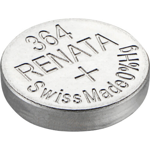 Renata 364 Batería de Óxido de Plata 1.5V para Electrónica Pequeña