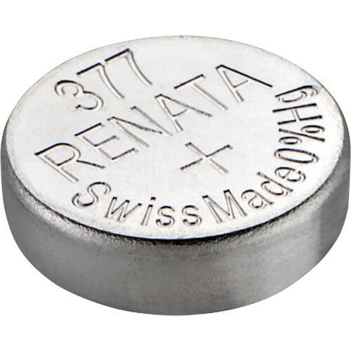 Renata 377 Batería de Óxido de Plata 1.5V para Electrónica Pequeña