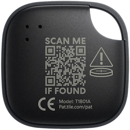 Tile Mate Bluetooth localizador 350 pies 3 años batería 2 unidades negras