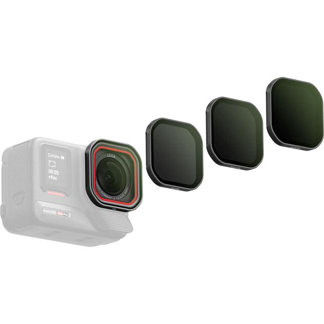 Insta360 Set de Filtros ND8 ND16 ND32 y Polarizador para Ace Pro 2 con Estuche