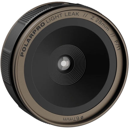 PolarPro LightLeak 28mm f/11 Lente Angular Fijo para Nikon Z con Anillo Ajustable
