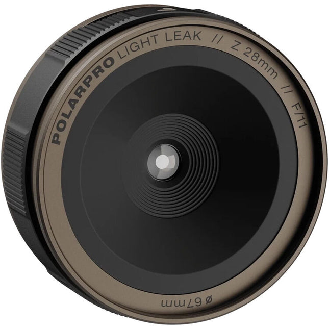 PolarPro LightLeak 28mm f/11 Lente Angular Fijo para Nikon Z con Anillo Ajustable