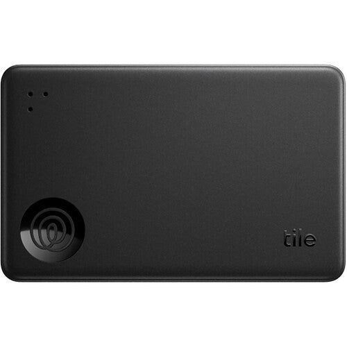 Tile Slim Localizador Bluetooth 2024 Negro Diseño Delgado 350 Pies Alcance