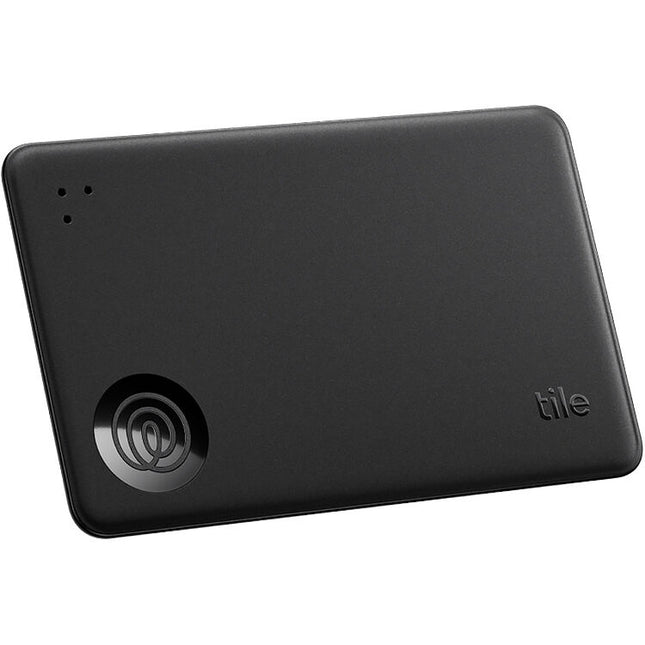 Tile Slim Localizador Bluetooth 2024 Negro Diseño Delgado 350 Pies Alcance