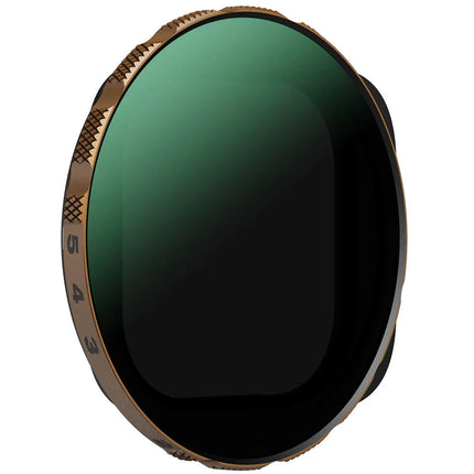 PolarPro LiteChaser VND Filtro Neutral 2 a 5 Stops para iPhone 16 Pro y 15 con Cristal Espectral y Aluminio 6061