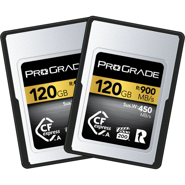 ProGrade Digital 120GB Tarjeta de Memoria CFexpress 2.0 Tipo A Doble Pack 900 MB/s