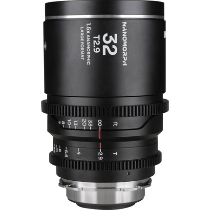 Venus Optics Laowa Nanomorph 32mm T2.9 1.5x LF Lente Anamórfica con Monturas ARRI PL y Canon EF