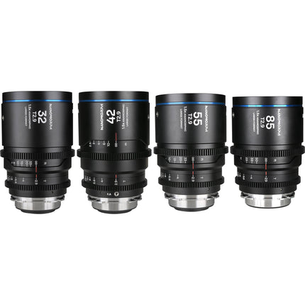 Venus Optics Laowa Nanomorph T2.9 Anamórficos 32 42 55 85mm 1.5x Squeeze