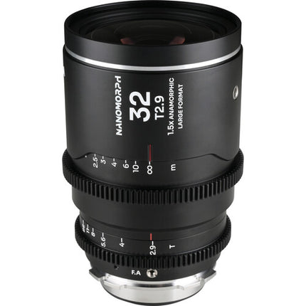 Venus Optics Laowa Nanomorph 32mm T2.9 1.5x LF Lente Anamórfica con Monturas ARRI PL y Canon EF