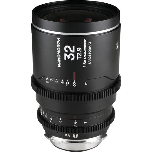 Venus Optics Laowa Nanomorph 32mm T2.9 1.5x LF Lente Anamórfica con Monturas ARRI PL y Canon EF