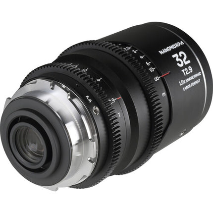Venus Optics Laowa Nanomorph 32mm T2.9 1.5x LF Lente Anamórfica con Monturas ARRI PL y Canon EF