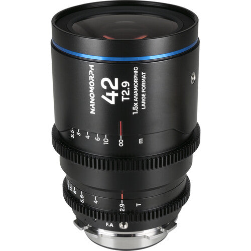 Venus Optics Laowa Nanomorph 42mm T2.9 Anamórfico Óptica Profesional 1.5x ARRI PL Canon EF Blue Flare