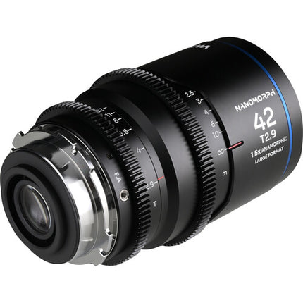 Venus Optics Laowa Nanomorph 42mm T2.9 Anamórfico Óptica Profesional 1.5x ARRI PL Canon EF Blue Flare