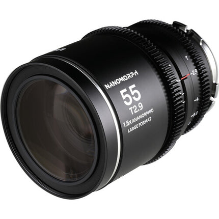 Venus Optics Laowa Nanomorph 55mm T2.9 Lente Anamórfica 1.5x con Monturas ARRI PL y Canon EF