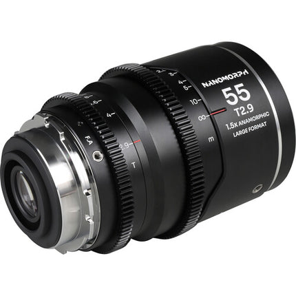 Venus Optics Laowa Nanomorph 55mm T2.9 Lente Anamórfica 1.5x con Monturas ARRI PL y Canon EF
