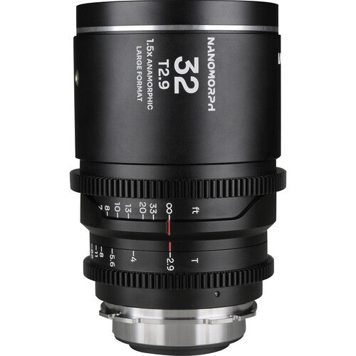 Venus Optics Laowa Nanomorph T2.9 1.5x LF Pack de lentes anamórficas 32 42 55 85mm Silver Flare
