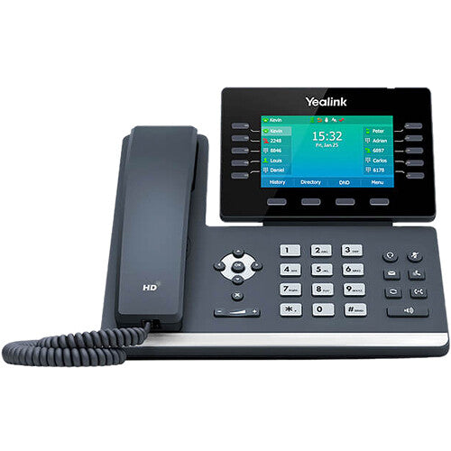 Teléfono Empresarial Yealink SIP-T54W Pantalla Ajustable Alta Resolución