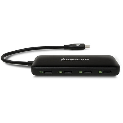 IOGEAR Hub USB-C 4 Puertos 3.2 Gen 2 10 Gb/s 100W Power Delivery