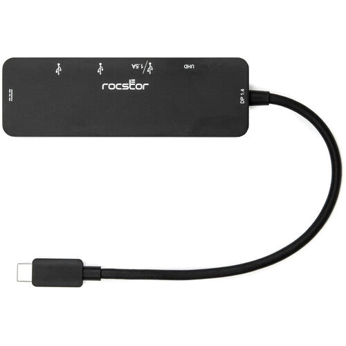 Rocstor USB-C Adaptador Multipuertos 5 en 1 4K HDMI 100W PD